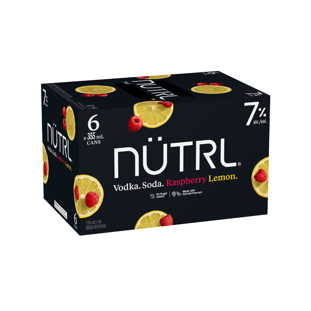 NUTRL 7 RASPBERRY LEMON VODKA SODA - NeighbourhoodLiquor.com